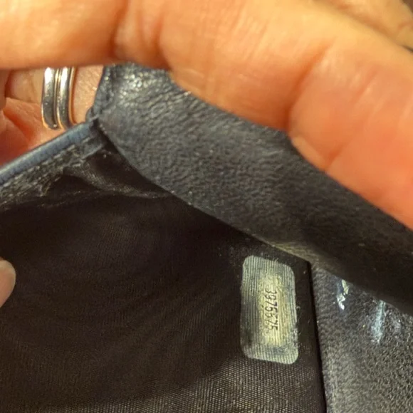 SOLD - Chanel Classic Black Leather Wallet - Picture 13 of 16